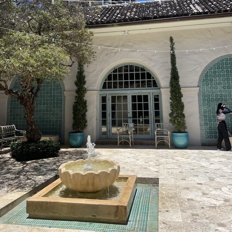 ホノルル美術館のイスラム中庭