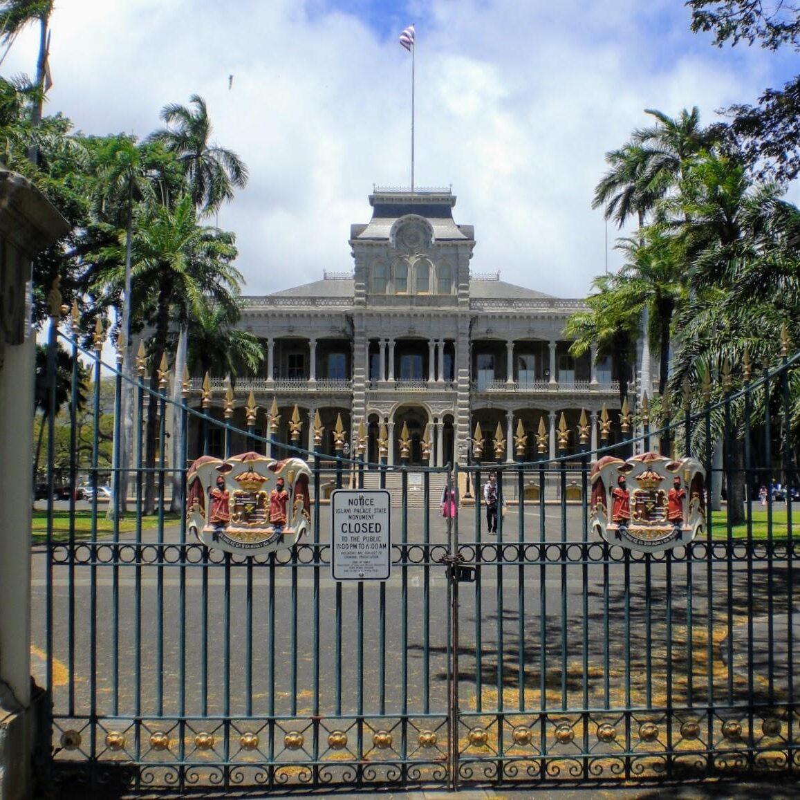 ハワイ・イオラニ宮殿